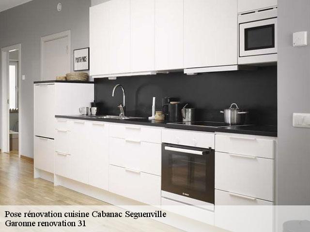 Pose rénovation cuisine  cabanac-seguenville-31480 Garonne renovation 31