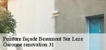 Peinture façade  beaumont-sur-leze-31870 Garonne renovation 31