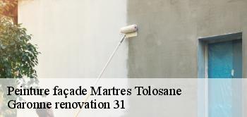 Peinture façade  martres-tolosane-31220 Garonne renovation 31